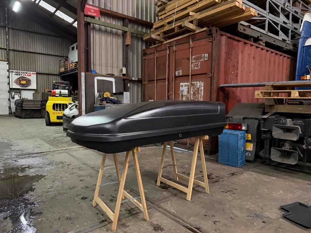 Dakkoffer skikoffer 480 liter byd tesla jeacoo MG skoda fiat, Ophalen, Gebruikt
