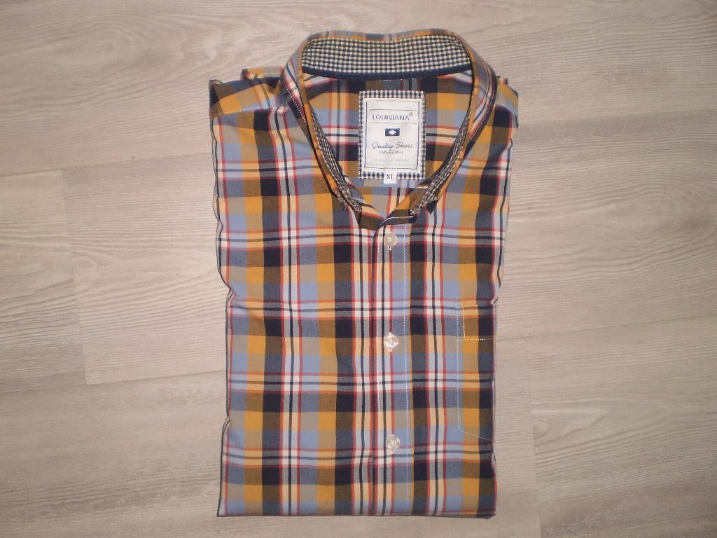 LOUISIANA overhemd maat XL, Kleding | Heren, Overige kleuren, Ophalen of Verzenden, Zo goed als nieuw, Halswijdte 43/44 (XL)