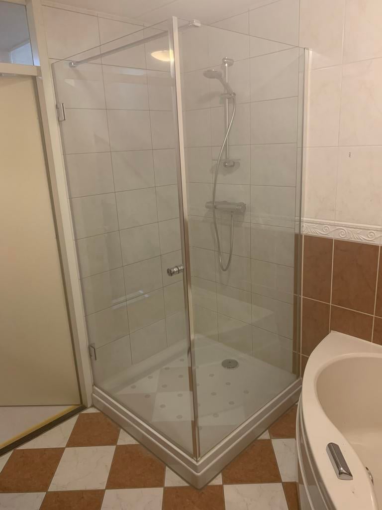 Douchecabine 100x100x200cm - Compleet zonder douchebak, Ophalen, Zo goed als nieuw