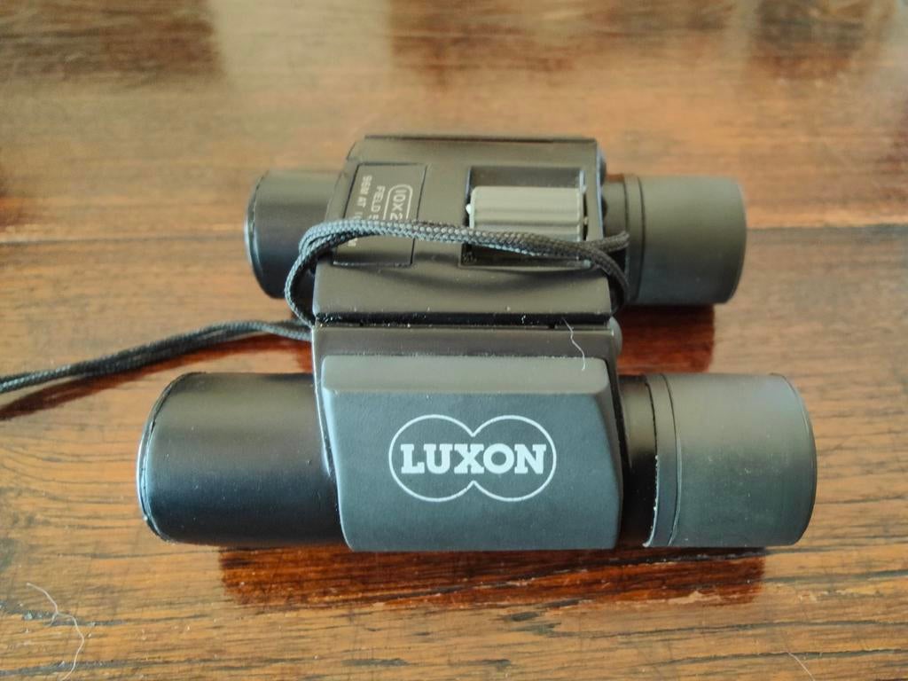 Luxon 10x25 Verrekijker - Compact en Krachtig, Dakkant (recht), Ophalen of Verzenden, Zo goed als nieuw, 8 tot 12x