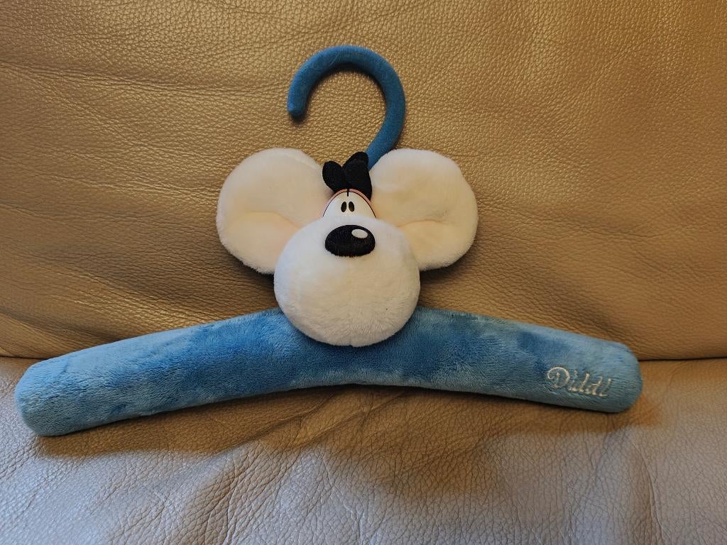 Originele kapstok kleerhanger Diddl Blauw, Ophalen of Verzenden, Zo goed als nieuw, Overige typen
