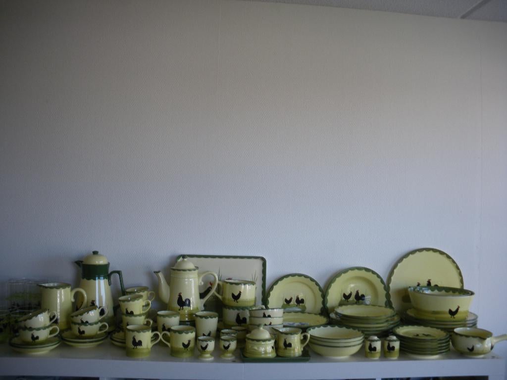Zeller Kip haan servies, Huis en Inrichting, Ophalen of Verzenden, Zo goed als nieuw, Bord(en), Wedgwood