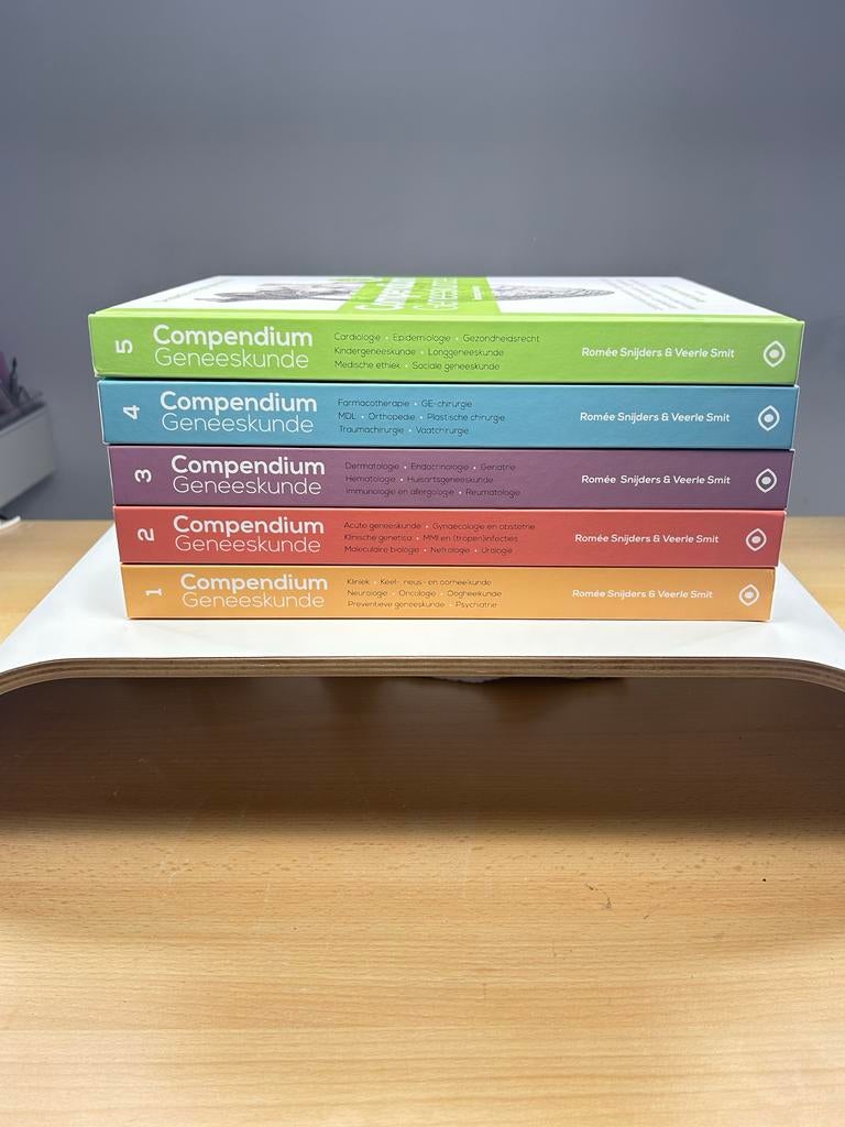 Compendium Geneeskunde 2.0 - Zesde Editie, Ophalen, Beta, Zo goed als nieuw, WO
