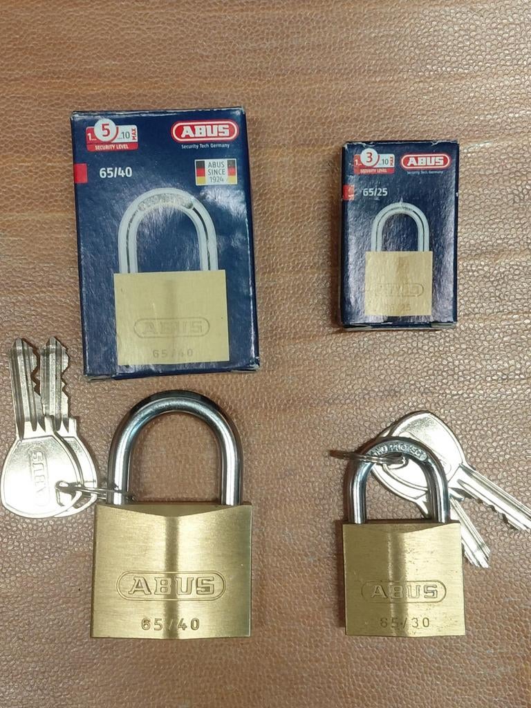 Abus sloten nieuw, Ophalen of Verzenden, Nieuw, Koper of Messing, Slot