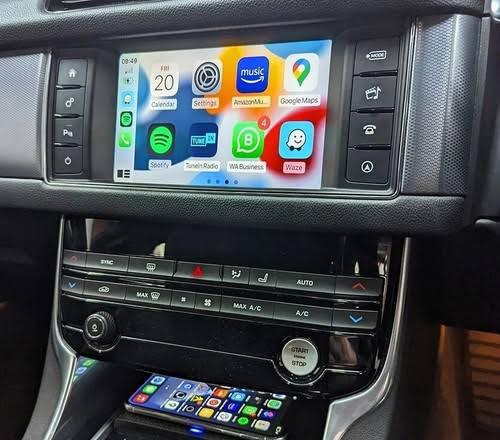 Jaguar Autoradio – CarPlay & Android Auto + Camera, Auto diversen, Autoradio's, Ophalen of Verzenden, Nieuw