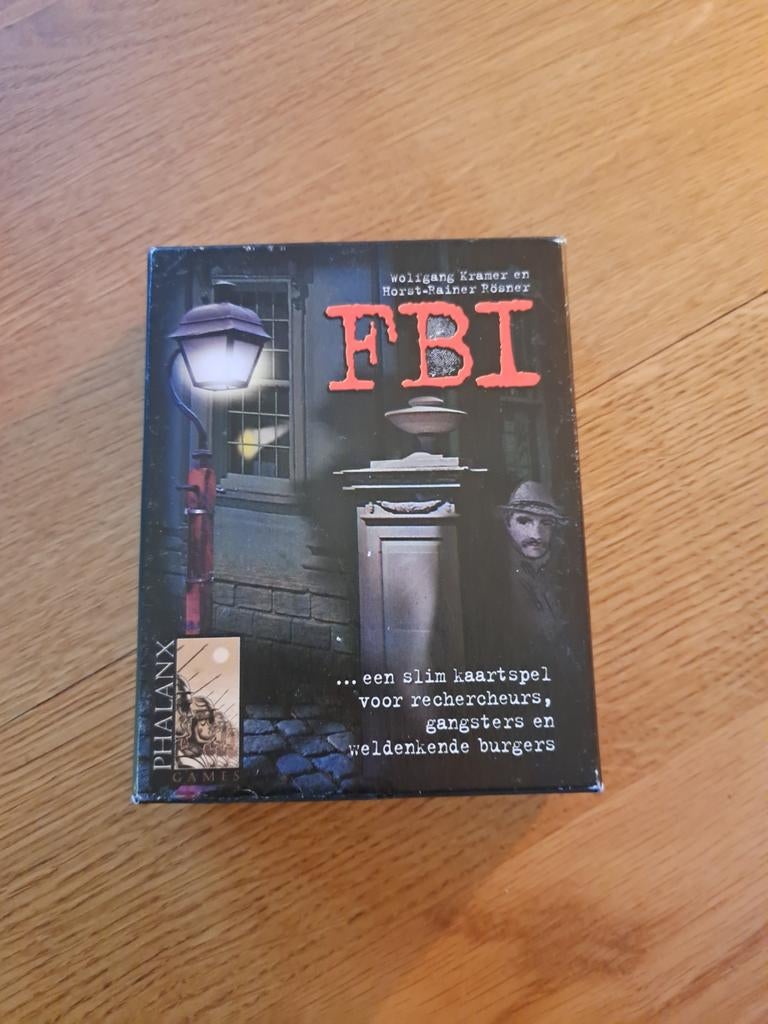 FBI kaartspel, Ophalen of Verzenden, Zo goed als nieuw