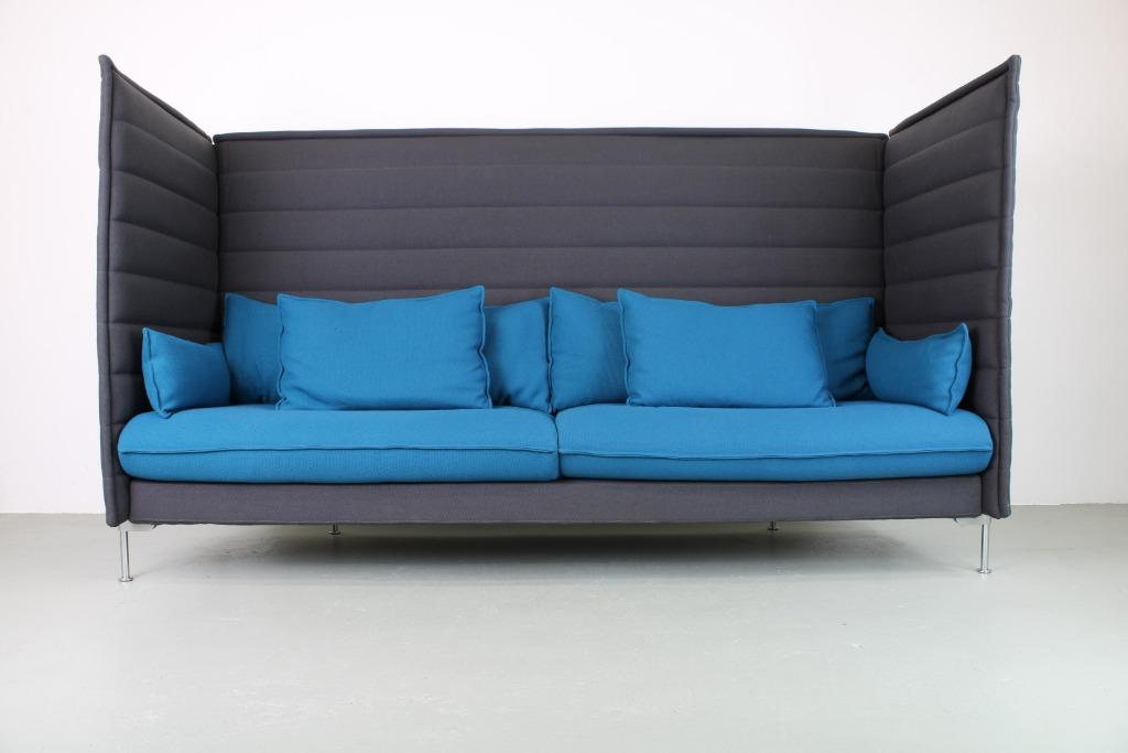 Vitra Alcove sofa 3-zits, Ophalen, Driepersoons, 75 tot 100 cm, Zo goed als nieuw