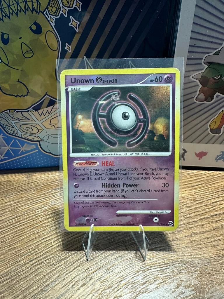 Unown - 29/106, Ophalen of Verzenden, Zo goed als nieuw
