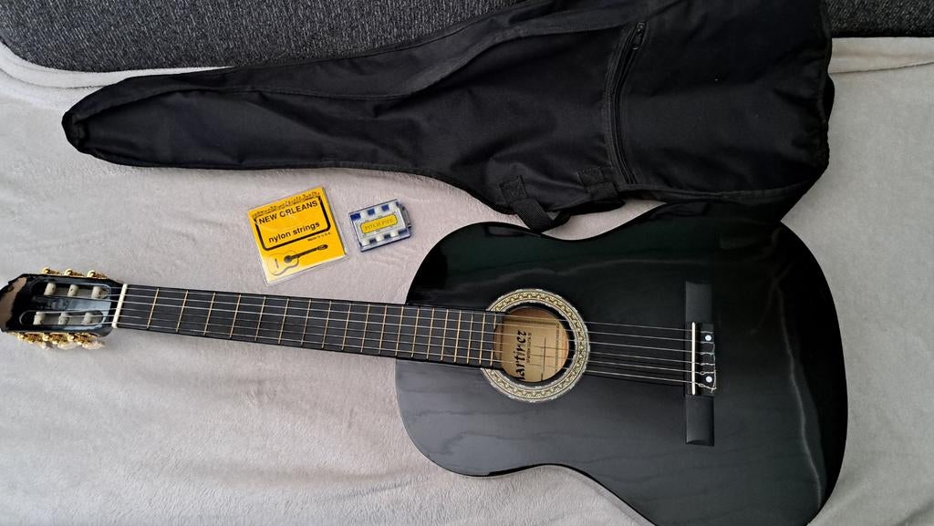 Martinez Klassieke Gitaar, Muziek en Instrumenten, Ophalen, Gebruikt, Klassieke of Spaanse gitaar, Met koffer
