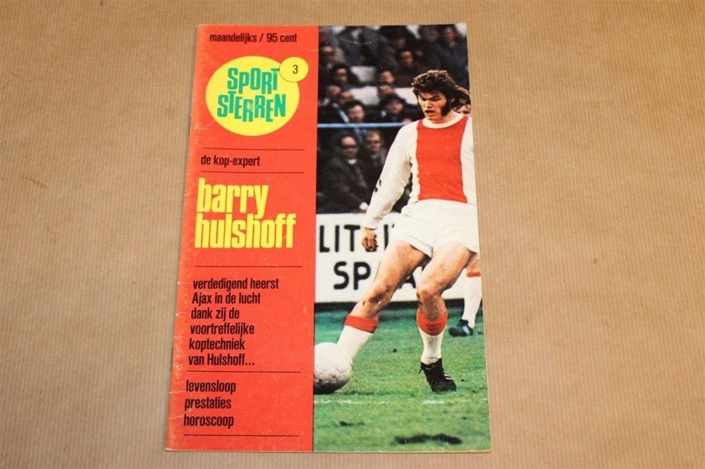 Sportsterren - Barry Hulshoff - Ca 1970, Ophalen of Verzenden, Zo goed als nieuw, Buitenlandse clubs, Poster, Plaatje of Sticker
