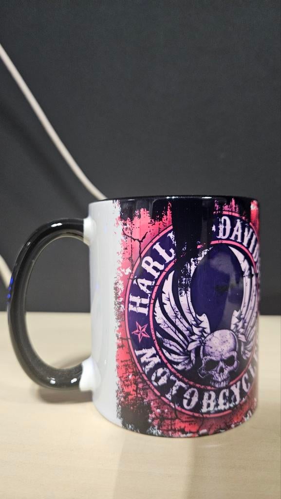 Harley-Davidson Koffiebeker - Stoere Opdruk, Ophalen of Verzenden, Nieuw