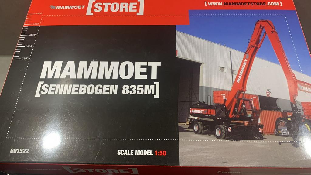NZG mammoet sennebogen, overslagkraan, Ophalen of Verzenden, Zo goed als nieuw, Hijskraan, Tractor of Landbouw, NZG