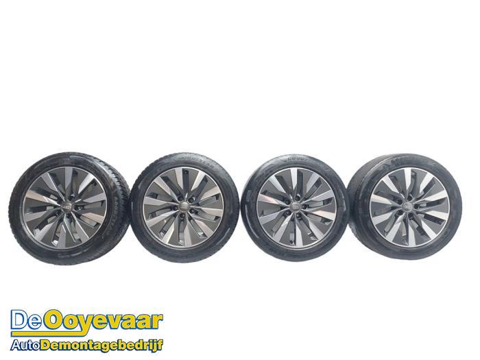 Velgen set + banden van een Audi A6 (A6 18-), Gebruikt, -, -, Ophalen of Verzenden