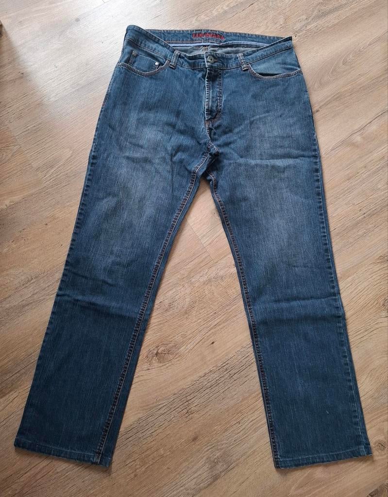 Louisiana heren jeans maat 54, Kleding | Heren, W36 - W38 (confectie 52/54), Blauw, Ophalen of Verzenden, Zo goed als nieuw