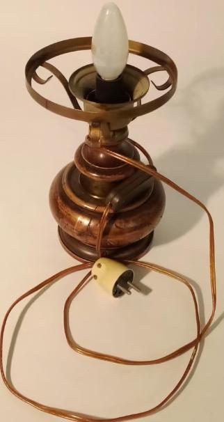 Lamp met kap(keramiek), Huis en Inrichting, Ophalen, Gebruikt, 60 watt of meer, Overige typen