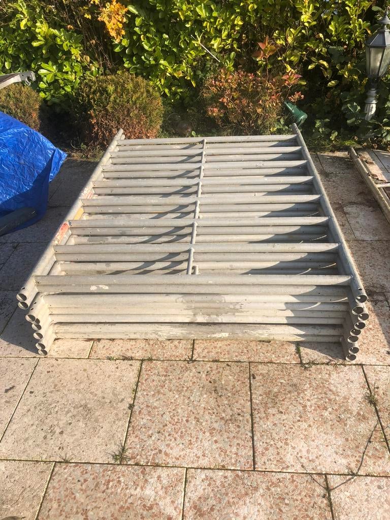 Layher opbouw frames, Ophalen of Verzenden, Zo goed als nieuw