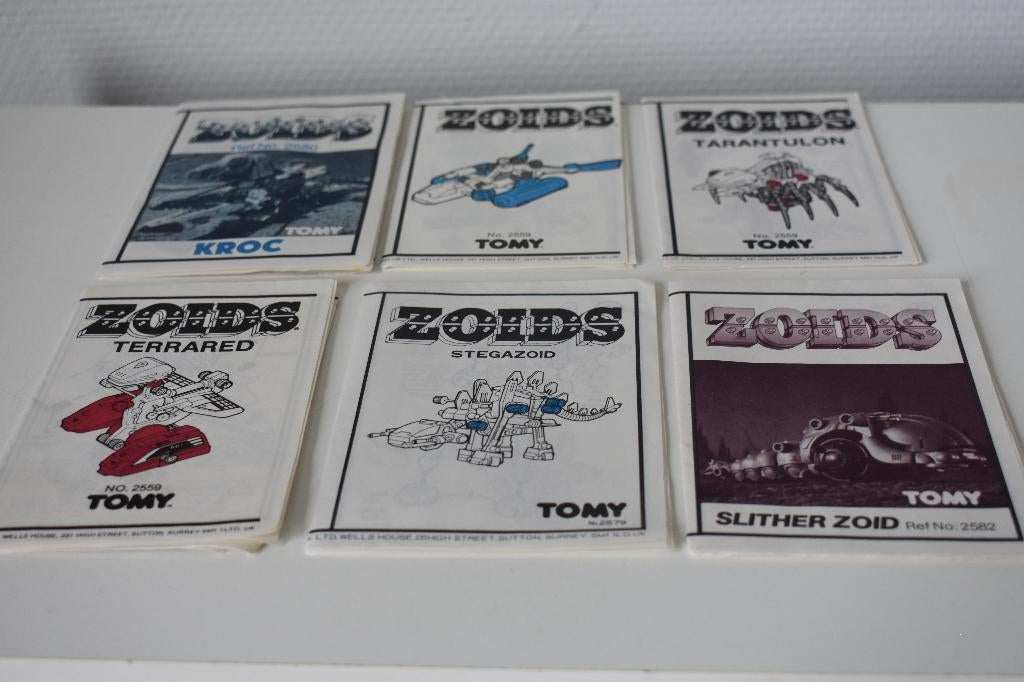 Transformers Zoids Tomy Terrared Stegazoid Tarantulon G1, Verzamelen, Transformers, Gebruikt, G1, Ophalen of Verzenden