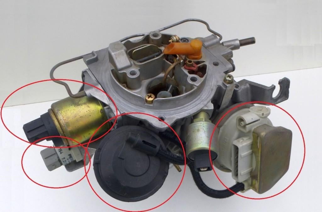 Carburateur doormeten/diagnose VW Golf/AUDI 80 Pierburg 2E-E, Auto-onderdelen, Motor en Toebehoren, Audi, Mercedes-Benz, Volkswagen