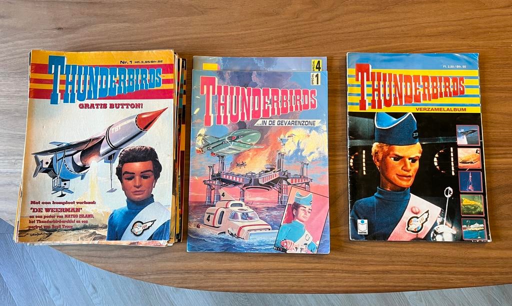 Thunderbirds stripboeken, Boeken, Stripboeken, Meerdere stripboeken, Ophalen, Gelezen