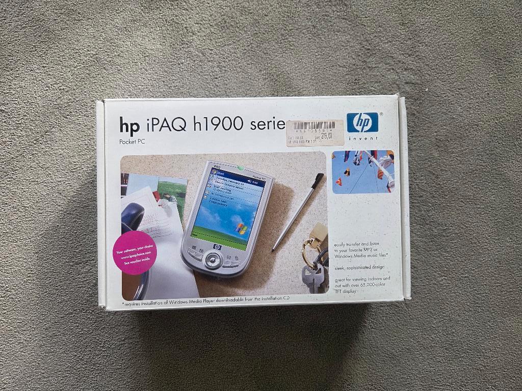 HP Ipaq h1900 series Pocket PC, Overige merken, Gebruikt, Ophalen of Verzenden, Met stylus of aanraakpen