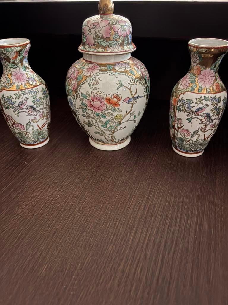 Set chinese vazen en gemberpot, Ophalen
