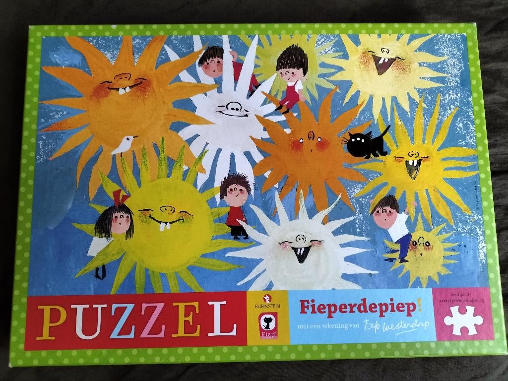 Puzzel Fieperdepiep ( 35 stukjes ), Ophalen of Verzenden, 10 tot 50 stukjes, Zo goed als nieuw, 2 tot 4 jaar