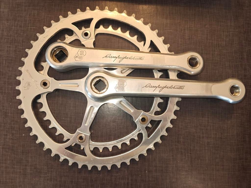 Campagnolo 50th anniversary crankstel, Ophalen of Verzenden, Gebruikt, Crankstel of Pedalen