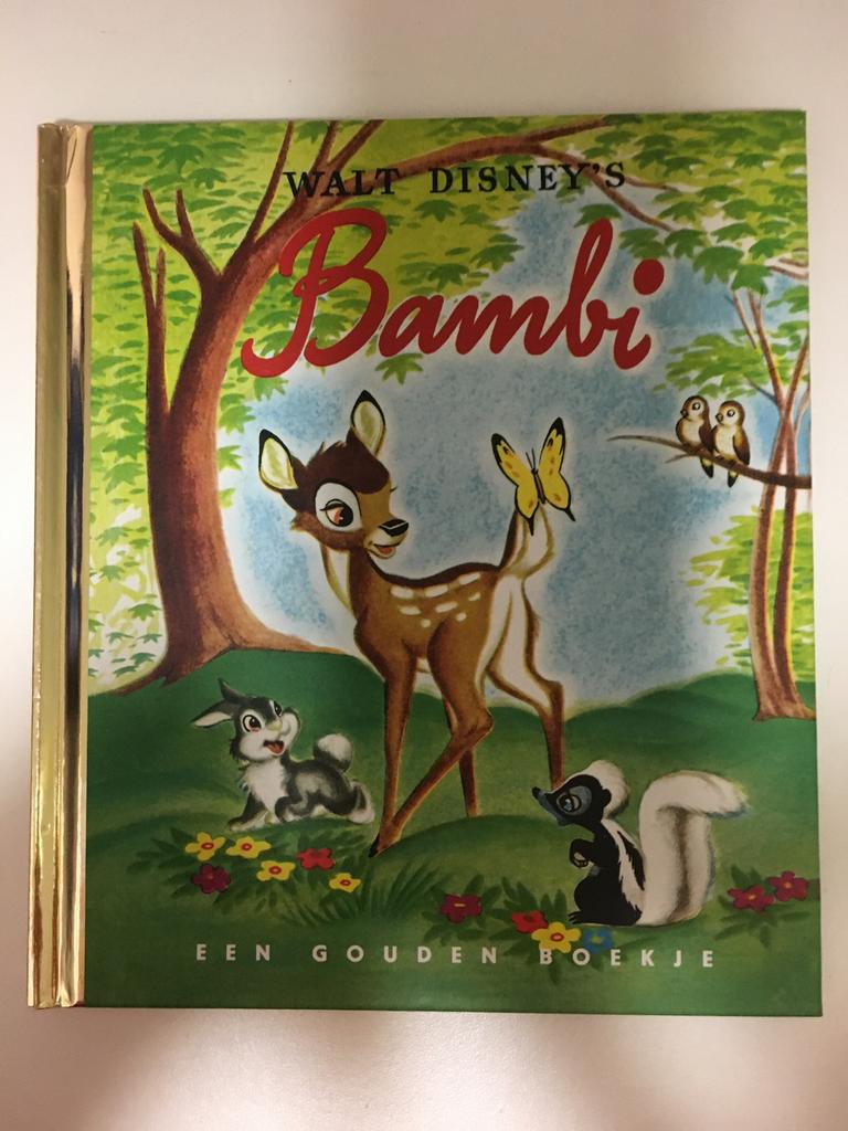 Gouden Boekje Disney Bambi, Verzamelen, Disney, Ophalen of Verzenden, Zo goed als nieuw, Overige typen
