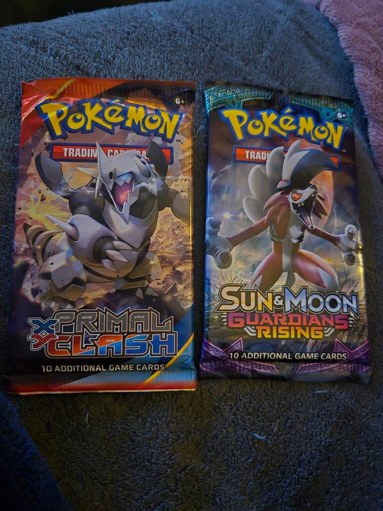 Pokémon Booster Packs - Primal Clash & Guardians Rising, Ophalen, Nieuw, Booster