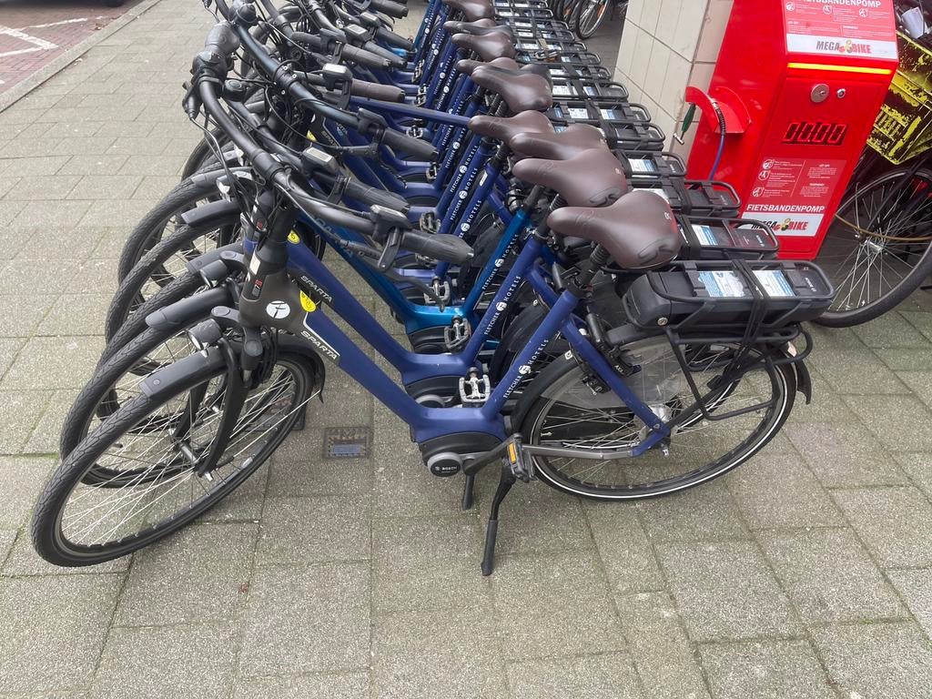 Sparta Ex verhuurfietsen met bosch middenmotor en garantie, Fietsen en Brommers, Elektrische fietsen, Ophalen, Gebruikt, Sparta