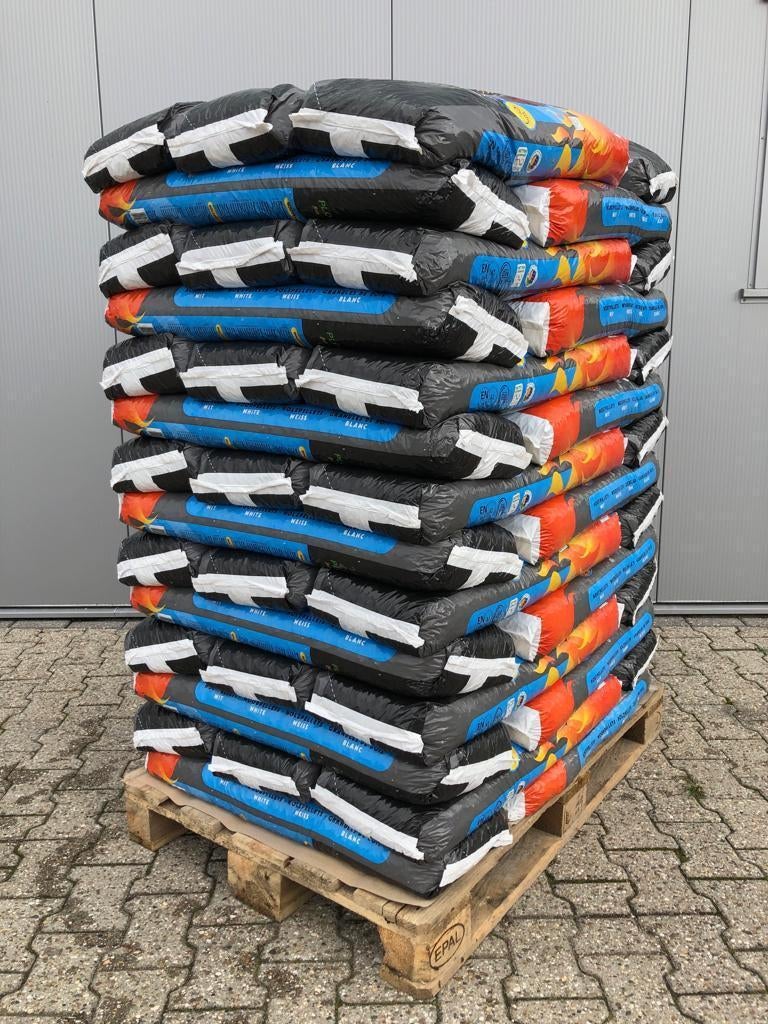 Voordelige PLOSPAN houtpellets | zak 14kg | wit | Hoogeveen, Minder dan 3 m³, Ophalen