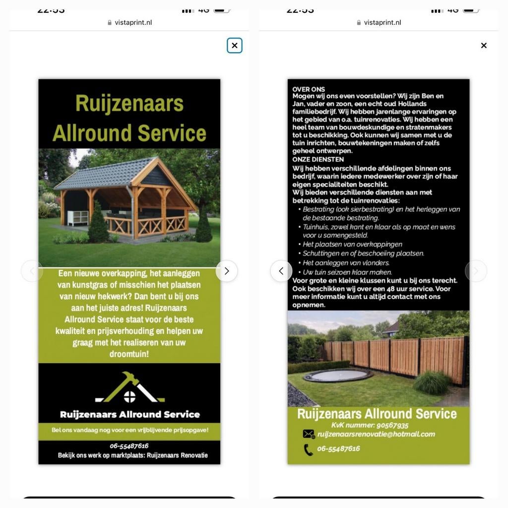 Ruijzenaars allround service, Diensten en Vakmensen, Tuinmannen en Stratenmakers, Bestrating