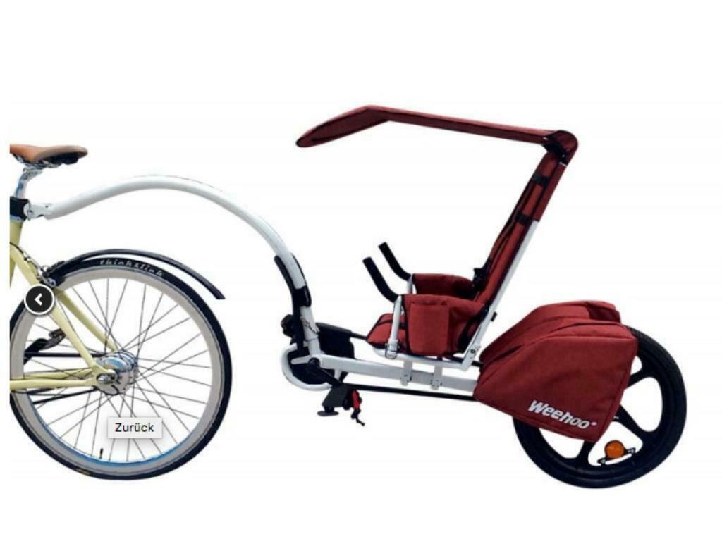 👍🚲 € 549,95 Weehoo THRILL Bike trailer aanhangfiets NIEUW!, Fietsen en Brommers, Fietsaccessoires | Aanhangers en Karren, Ophalen of Verzenden