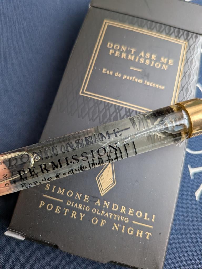 Parfum, Simone Andreoli Don't Ask Me Permission 7,5 ml, Ophalen of Verzenden, Nieuw