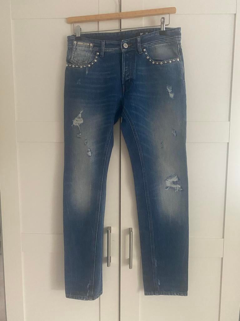 Just Cavelli jeans maat 30, Ophalen of Verzenden, Zo goed als nieuw, Blauw, W30 - W32 (confectie 38/40)
