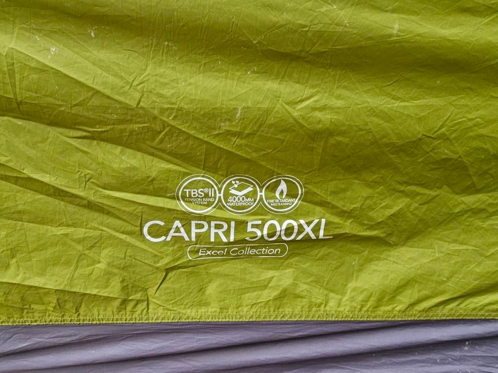 Vango Capri 500XL, Caravans en Kamperen, Tenten, Gebruikt, Ophalen