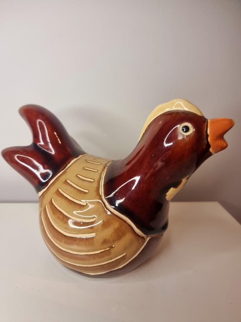 Vintage 1980 modernist keramiek vogel, Ophalen of Verzenden