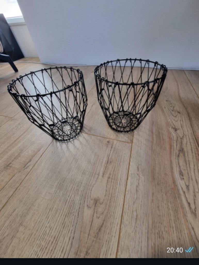 Decoratie draadmand, Ophalen of Verzenden, Zo goed als nieuw, Overige vormen, Overige materialen