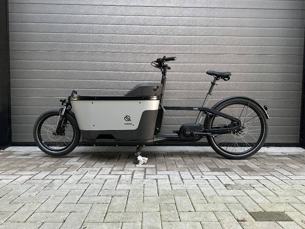 CarQon Bakfiets Elektrisch | Grijs, Fietsen en Brommers, Fietsen | Bakfietsen, Info@accell.nl, 3 kinderen, Industrieweg 4, Accell