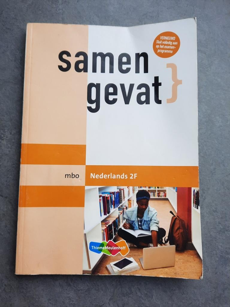 Samengevat Nederlands 2F MBO, Boeken, VMBO, ThiemeMeulenhoff, Ophalen of Verzenden, Zo goed als nieuw