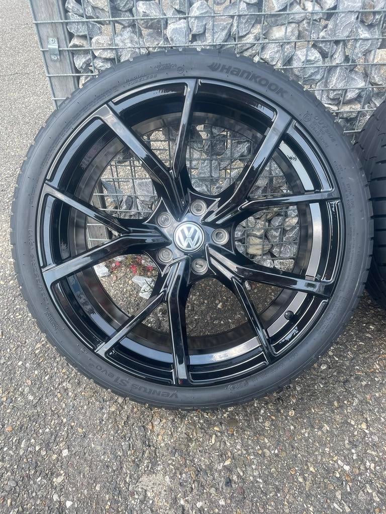19 inch Volkswagen Golf 8 GTI velgen 5x112 + Hankook nieuw, Auto-onderdelen, 19 inch, Banden en Velgen, Nieuw, Ophalen of Verzenden