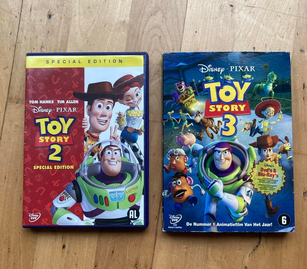 Toy Story 2 & 3 DVD, Gebruikt, Alle leeftijden, Ophalen of Verzenden, Komedie