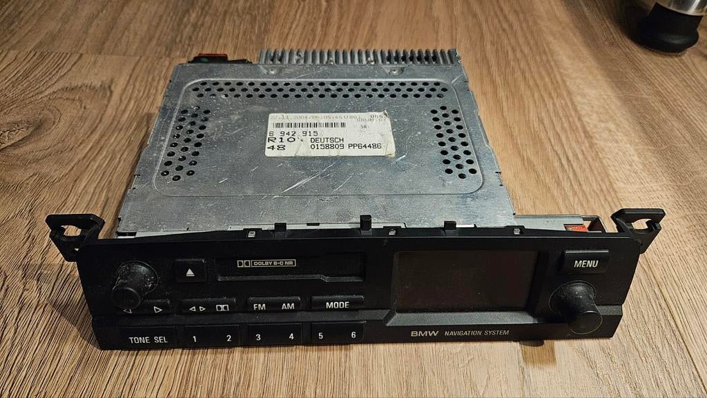 BMW E46 Radio Cassette Speler met CD Wisselaar Aansluiting, Ophalen of Verzenden, Gebruikt
