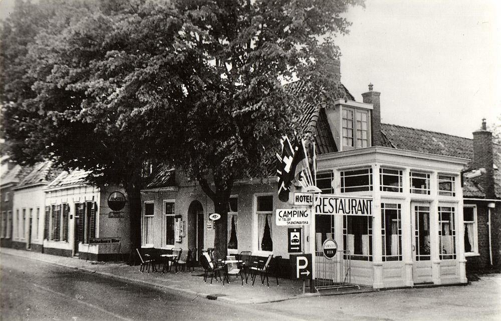 VISVLIET, Bondshotel en Restaurant (1967) Ansichtkaart, Ophalen of Verzenden, 1960 tot 1980, Ongelopen, Groningen
