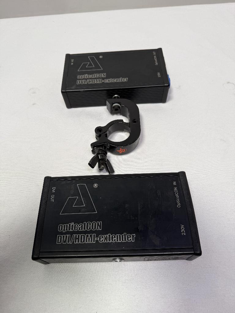 Opticalcon DVI Extender set, Audio, Tv en Foto, Converters, Gebruikt, Ophalen
