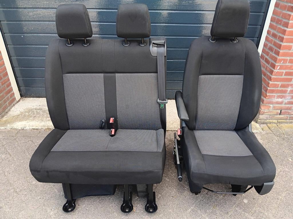 Bijrijdersbank + bestuurdersstoel Peugeot expert, Auto-onderdelen, Interieur en Bekleding, Ophalen, Gebruikt, Opel