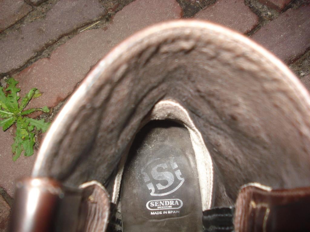SENDRA COWBOYLAARZEN GEVLAMD 39 GRATIS VERZENDING PER POST, Hoge laarzen, Bruin, Verzenden, Zo goed als nieuw