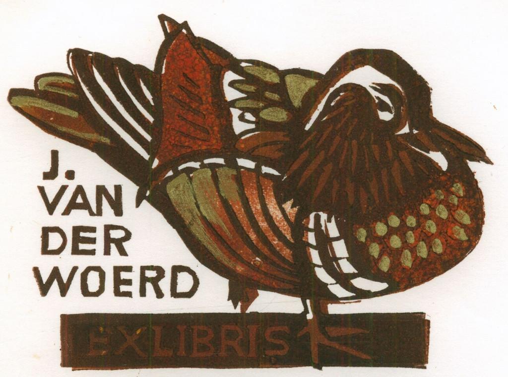 3173 Ex Libris Nederland : Henk Blokhuis, z.j., Antiek en Kunst, Kunst | Etsen en Gravures, Verzenden