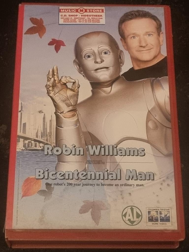 Bicentennial Man VHS - Robin Williams, Cd's en Dvd's, VHS | Film, Zo goed als nieuw, Science Fiction en Fantasy, Alle leeftijden