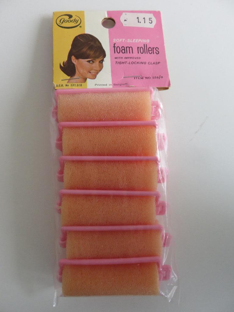 Vintage Goody foam rollers krulspelden, Ophalen of Verzenden, Nieuw, Overige typen